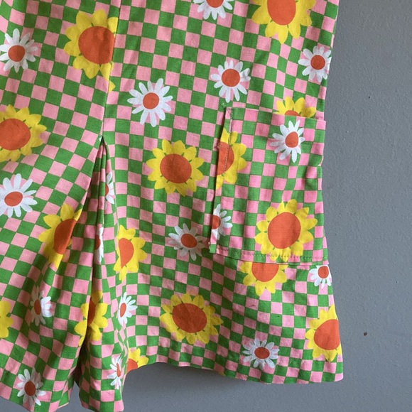 Vintage 60’s Flower Power Romper - Picture 8 of 14